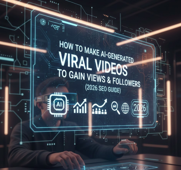 How to Make AI-Generated Viral Videos to Gain Views & Followers (2026 SEO Guide)