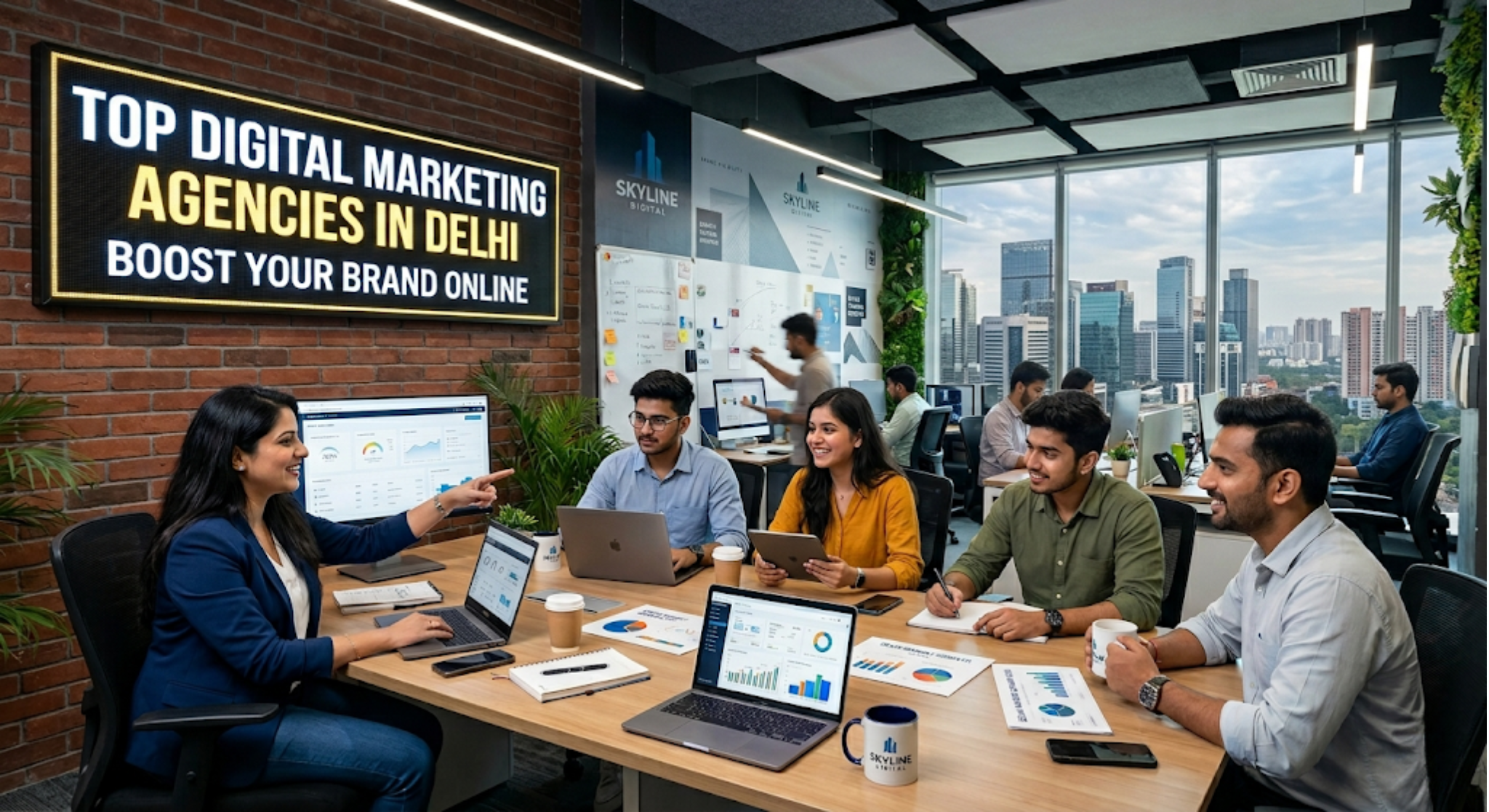 Top Digital Marketing Agencies in Delhi to Boost Your Brand Online