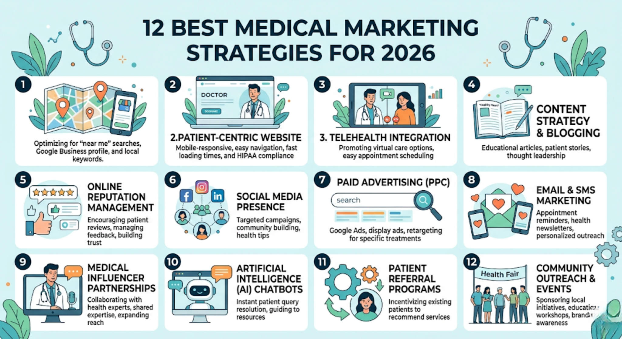 12 Best Medical Marketing Strategies for 2026